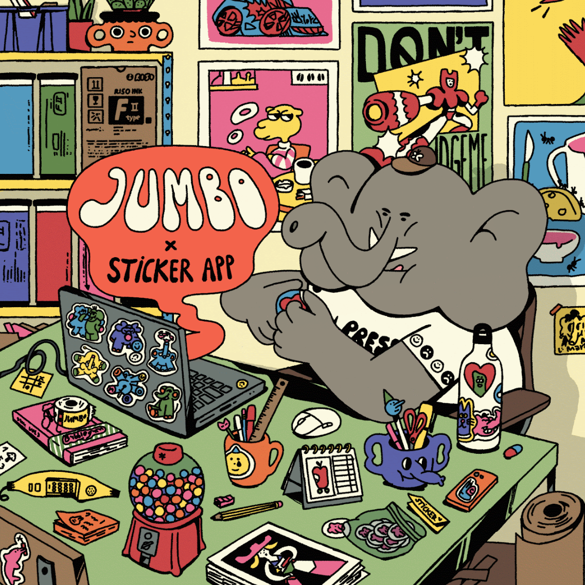 Meet our friends at @jumbopress