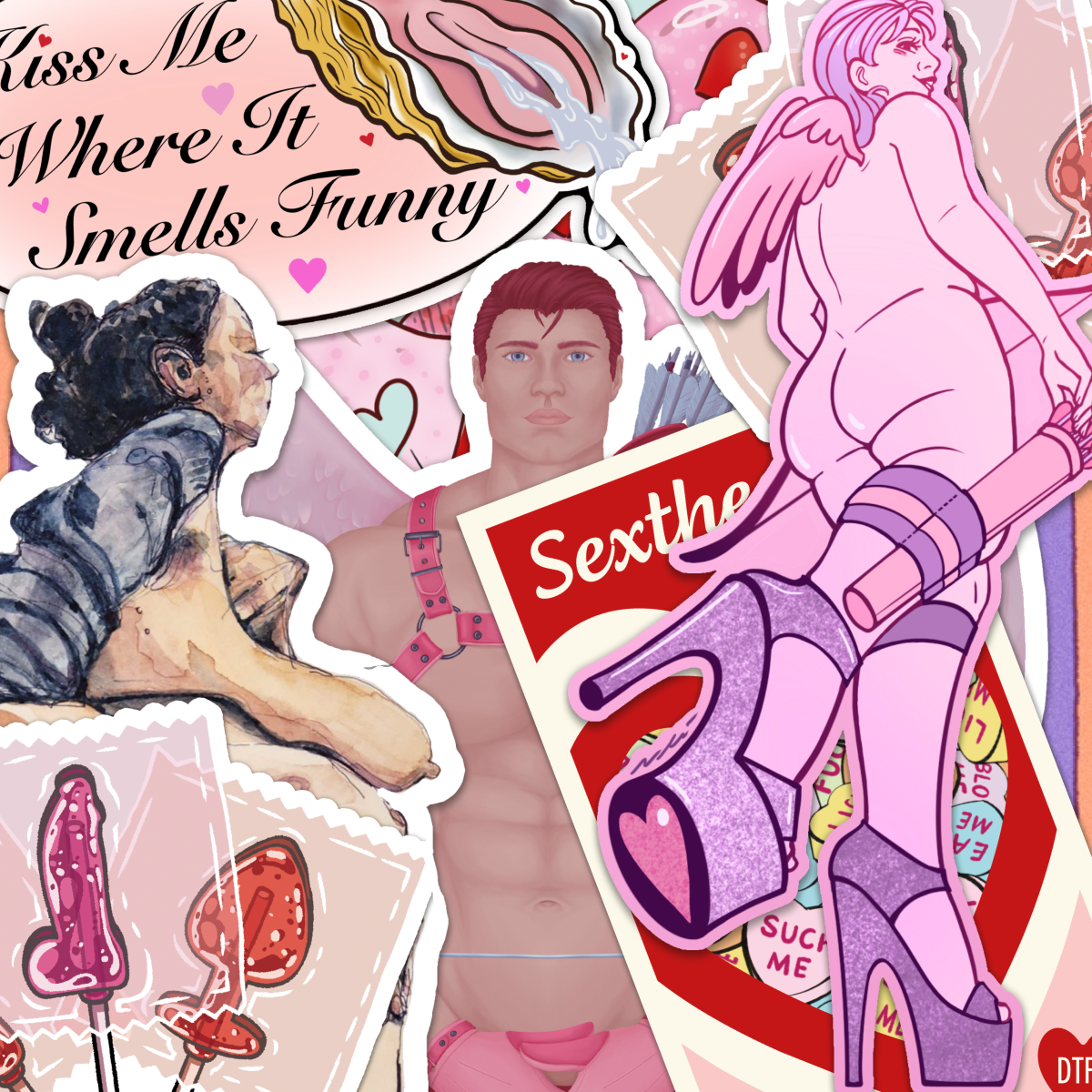 NSFW Valentine’s Drawing Challenge Winners, naked and revealed!